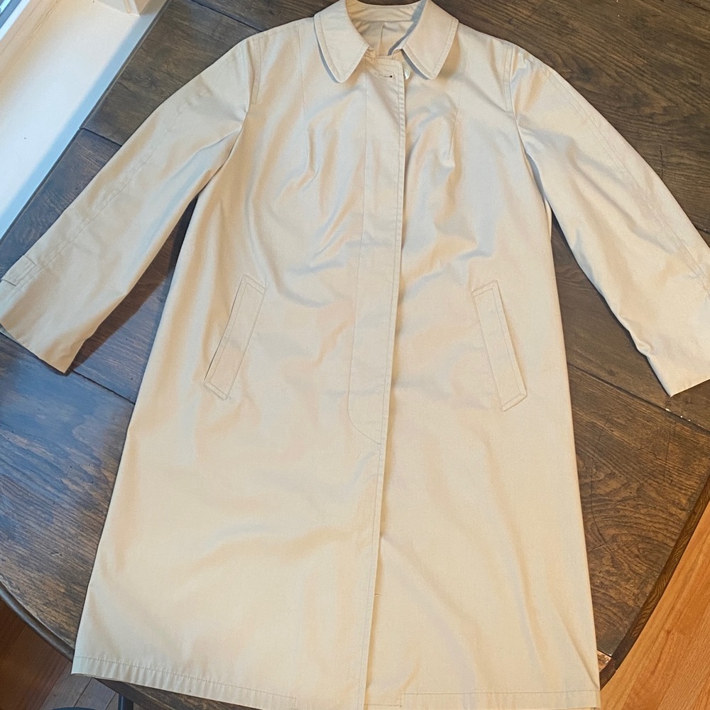 Vintage London Fog Women's Tan Trench Coat